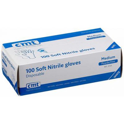 CMT soft nitrile blauw