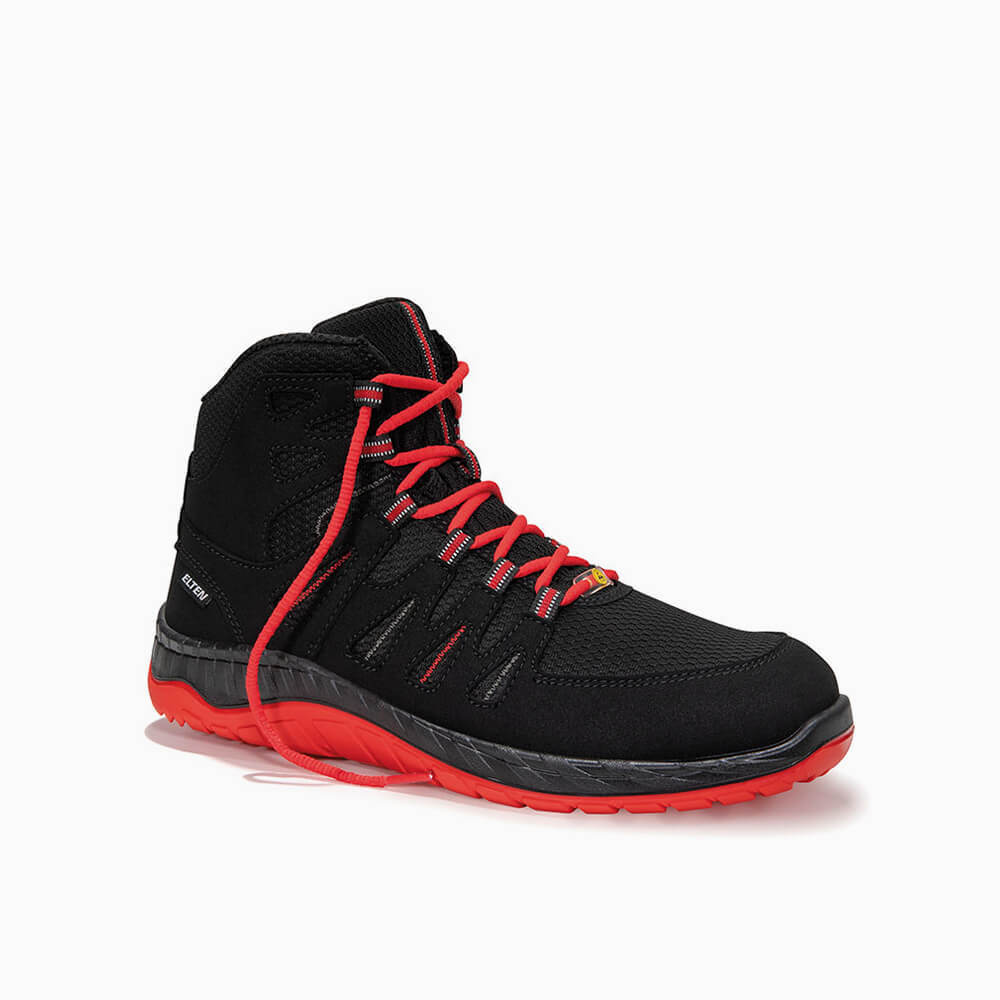 Elten Maddox black-red mid Elten Maddox black-red mid