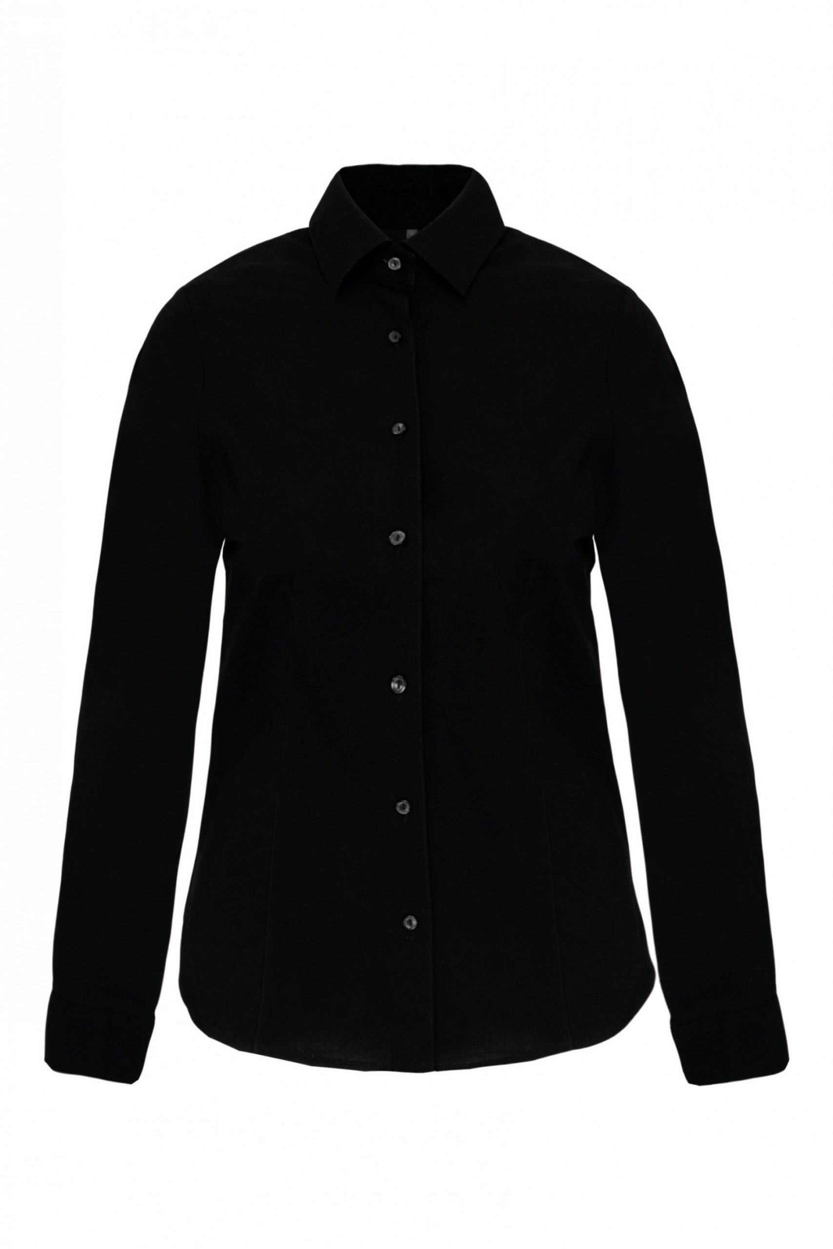 Dames overhemd K530_BLACK Dames overhemd K530_BLACK