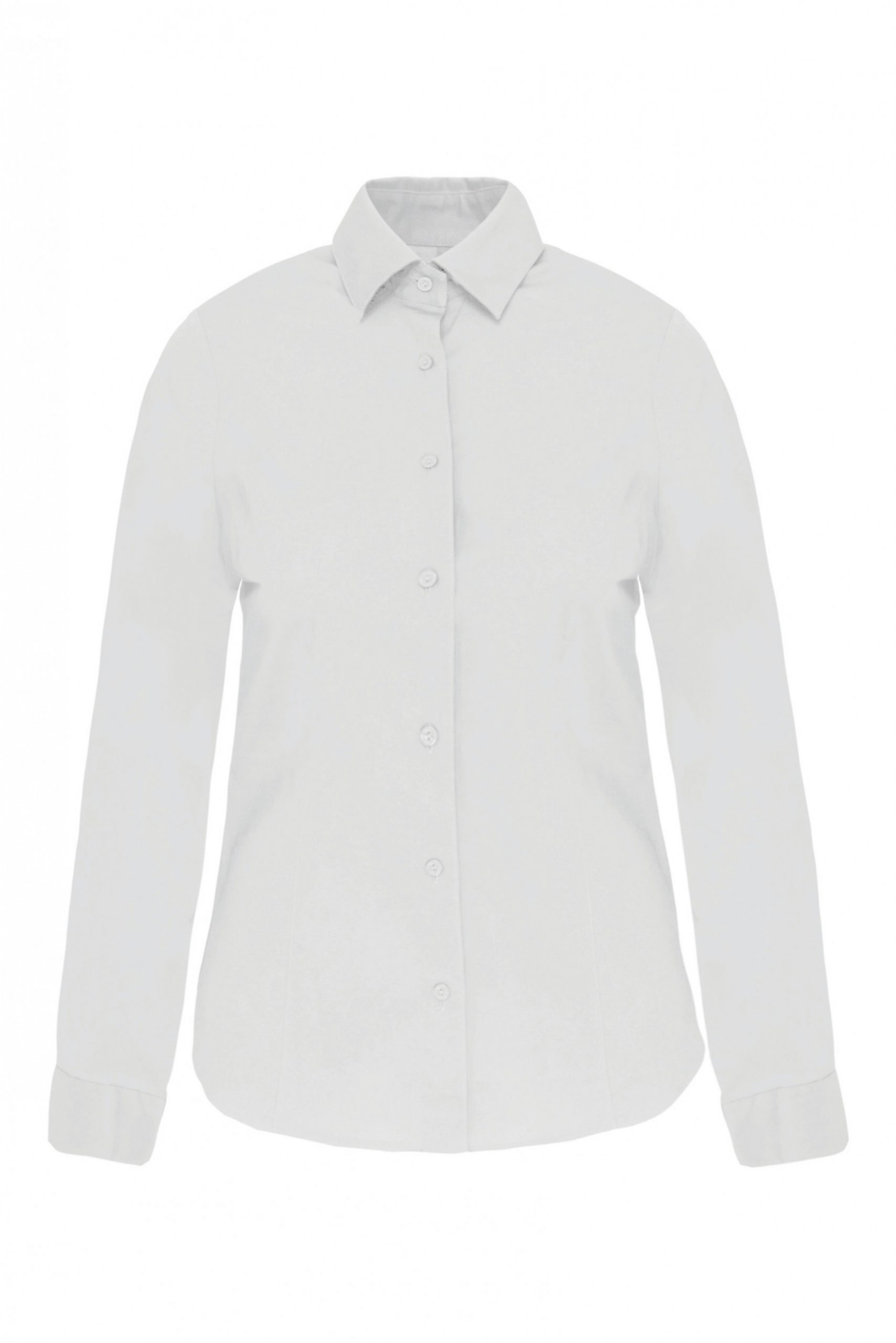 Dames overhemd K530_WHITE Dames overhemd K530_WHITE