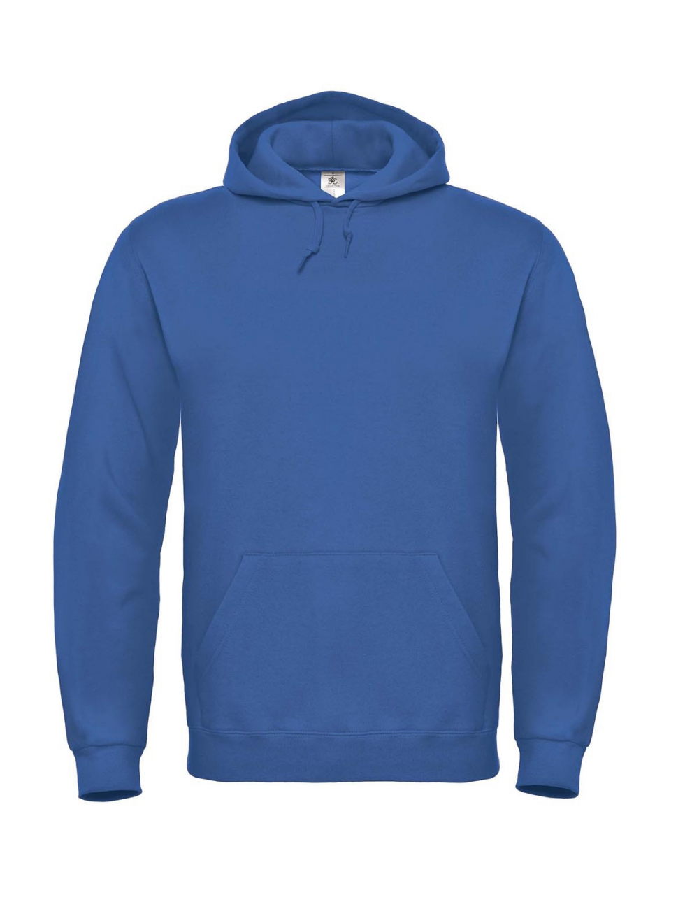 Hooded sweater royal blue