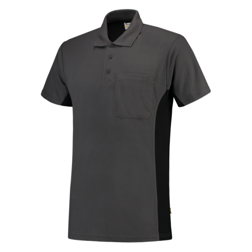 Tricolor Polo Bicolor grijs-zwart Tricolor Polo Bicolor grijs-zwart