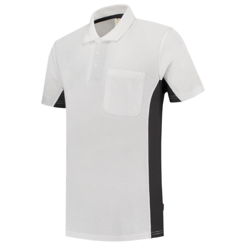 Tricolor Polo Bicolor wit-zwart Tricolor Polo Bicolor wit-zwart
