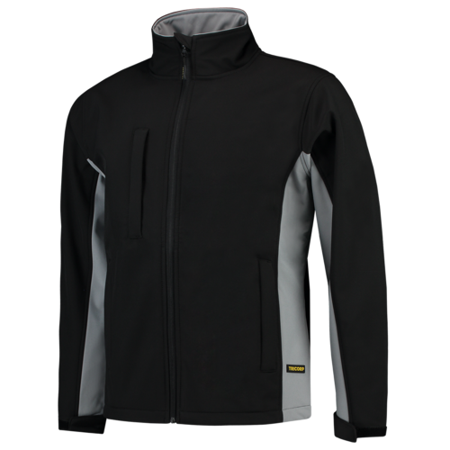 Tricolor Softshell Bicolor zwart-grijs Tricolor Softshell Bicolor zwart-grijs