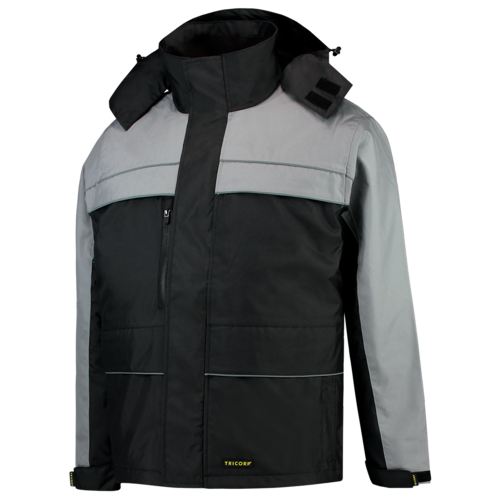 Tricorp parka cordura zwart-grijs Tricorp parka cordura zwart-grijs
