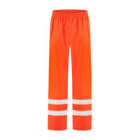 Regenbroek highvis oranje